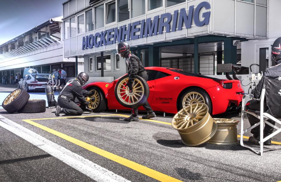  Ferrari 458 Italia GT Competition on LOMA Wheels 2016 года  (фото 5 из 9)